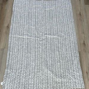 Pottery Barn Kids Gray Broken Arrow Blackout Curtains